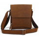 Сумка чоловіча Vintage з вінтажній шкіри Коричнева