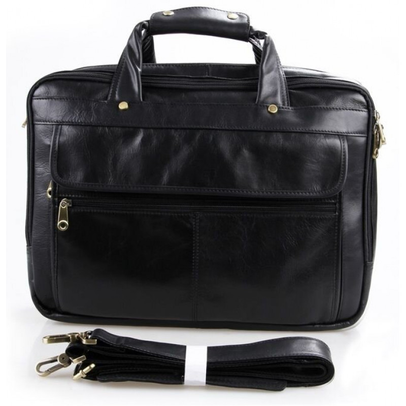 Сумка мужская Vintage для ноутбука . Черная