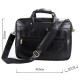 Сумка мужская Vintage для ноутбука . Черная