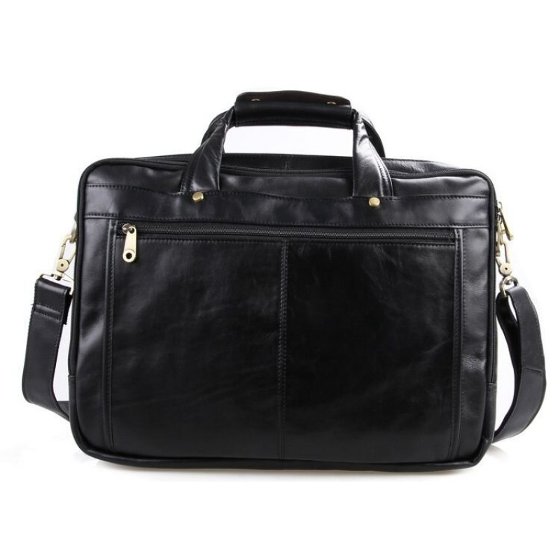 Сумка мужская Vintage для ноутбука . Черная