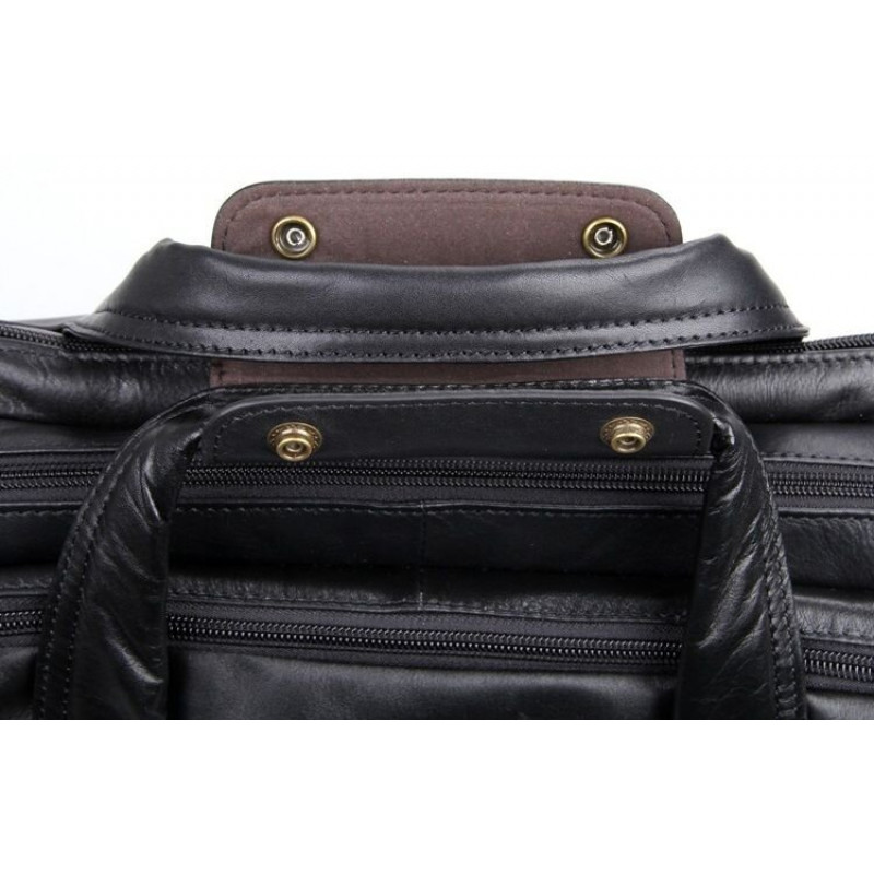 Сумка мужская Vintage для ноутбука . Черная