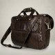 Шкіряна сумка для ноутбука роботи та документів Vintage Коричнева