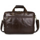 Сумка чоловіча Vintage для ноутбука з діагоналлю . дюйма Коричнева