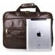 Сумка чоловіча Vintage для ноутбука з діагоналлю . дюйма Коричнева