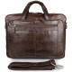Сумка чоловіча Vintage для ноутбука дюймів Коричнева