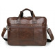 Сумка чоловіча Vintage для ноутбука дюймів Коричнева