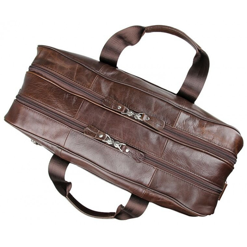 Сумка чоловіча Vintage для ноутбука дюймів Коричнева