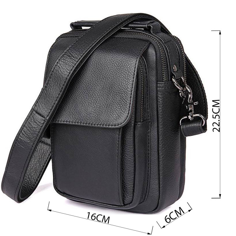 Сумка мужская Vintage Черная