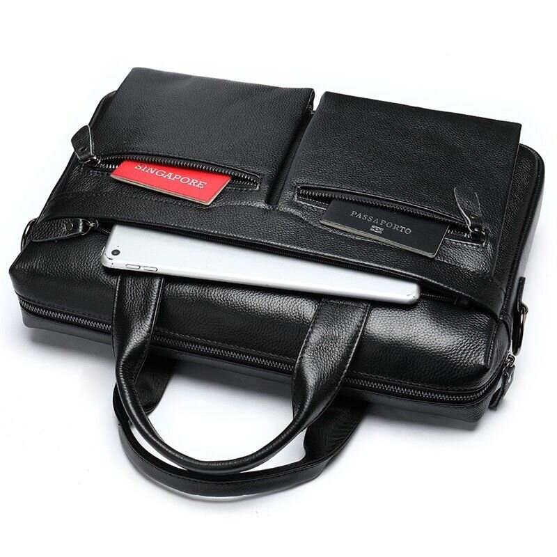 Сумка чоловіча Vintage Чорна