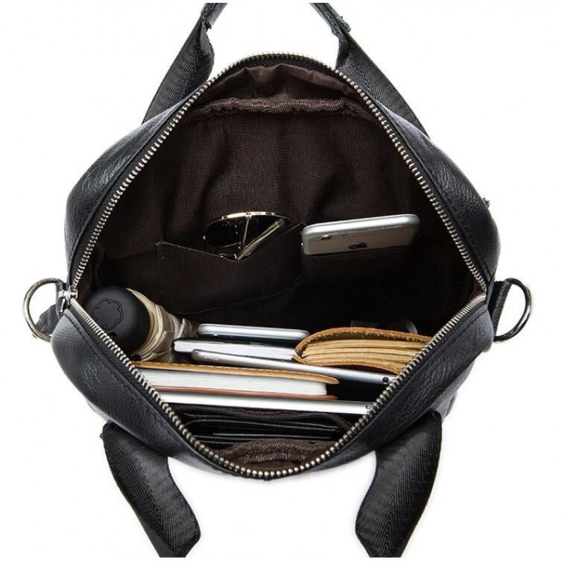 Сумка чоловіча Vintage Чорна