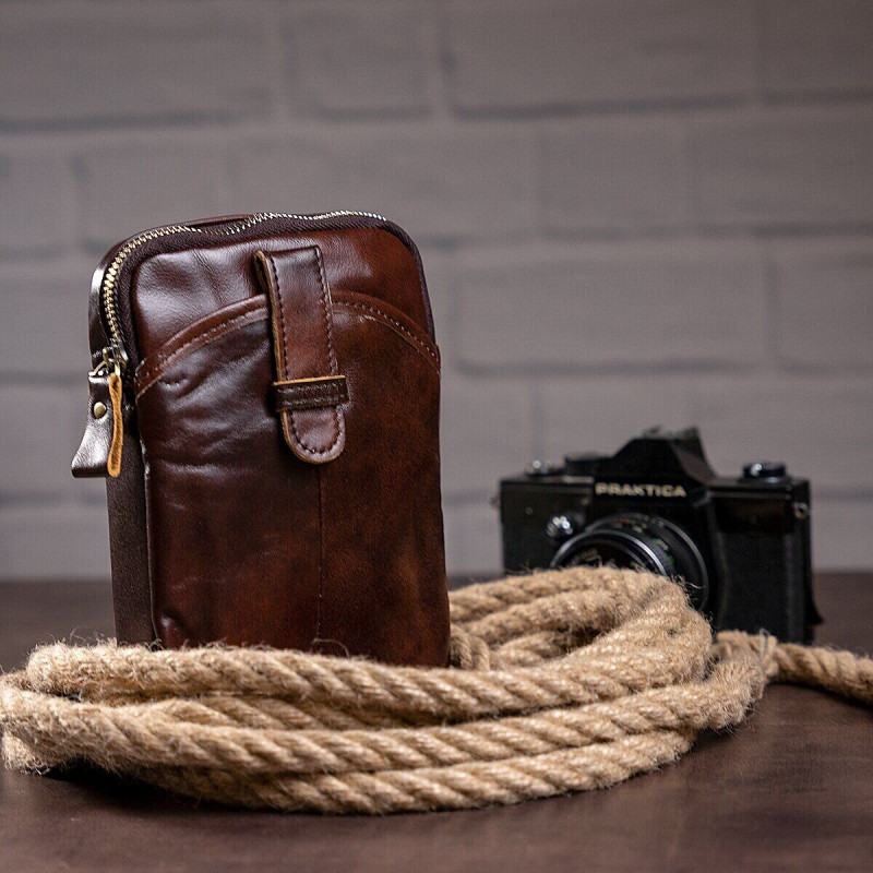 Сумка мужская Vintage Коричневый