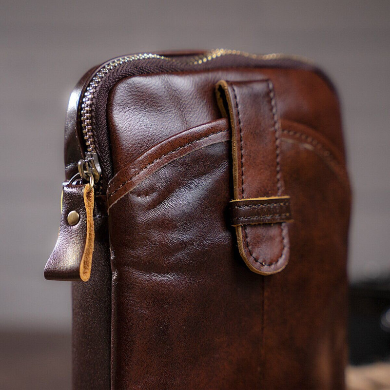Сумка мужская Vintage Коричневый