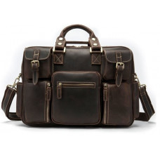 Сумка мужская многофункциональная Vintage Коричневая