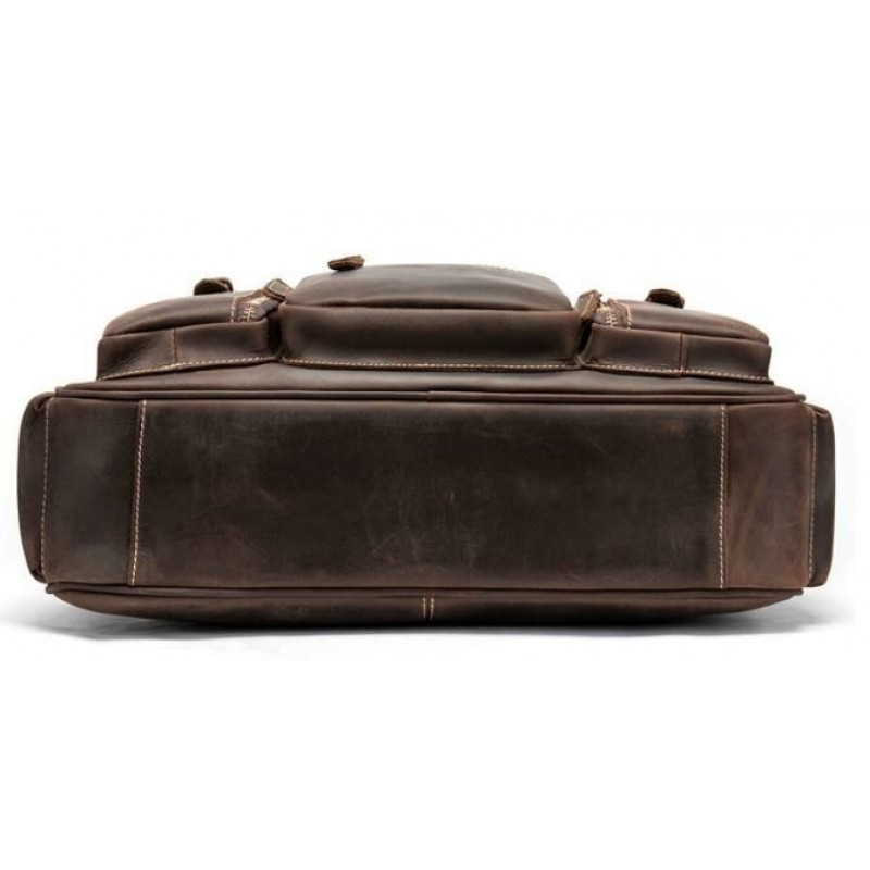 Сумка мужская многофункциональная Vintage Коричневая