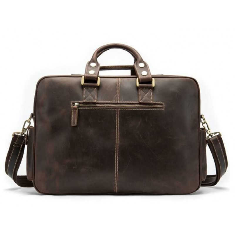 Сумка мужская многофункциональная Vintage Коричневая