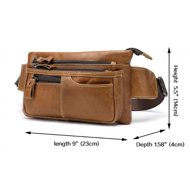 Сумка на пояс Vintage Руда