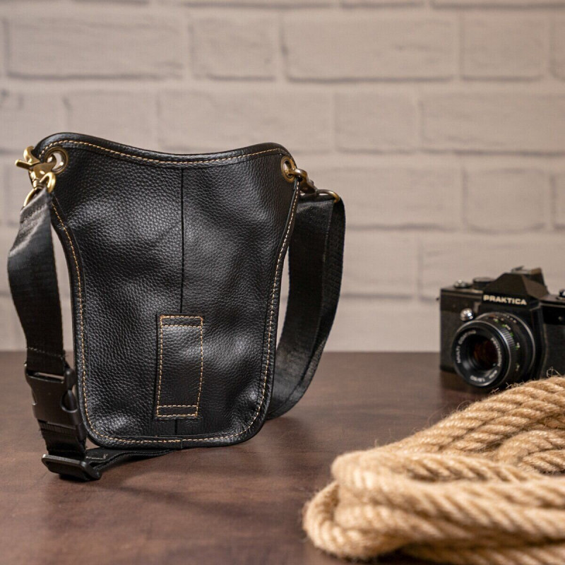 Сумка на пояс Vintage Чорна