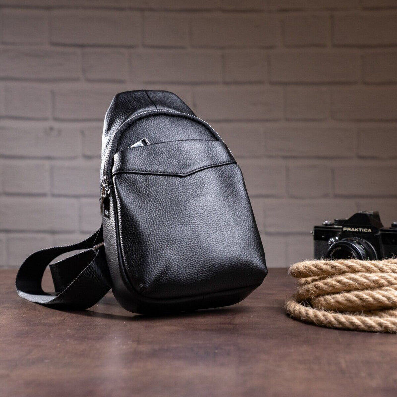 Сумка через плечо мужская Vintage Черная