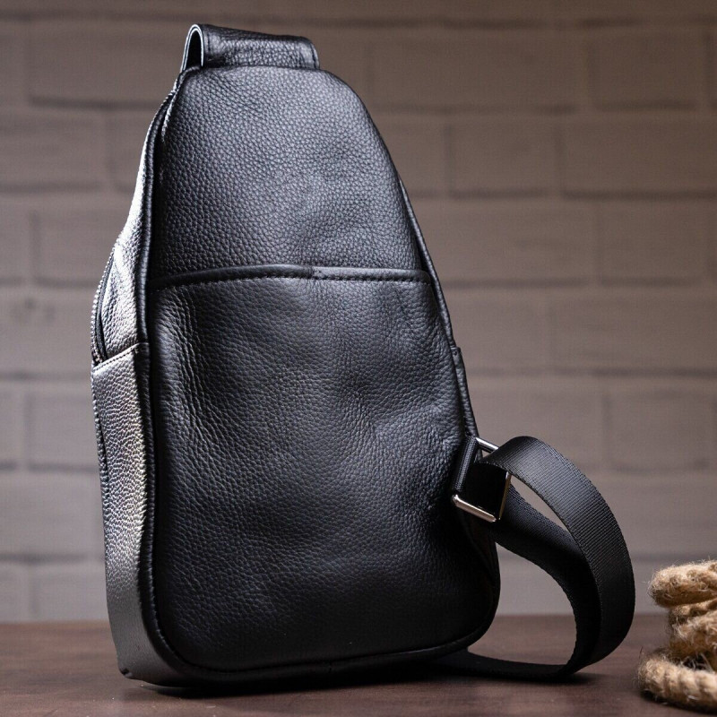 Сумка через плечо мужская Vintage Черная