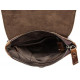 Сумка-мессенджер тиснение под экзотику Vintage Коричневая