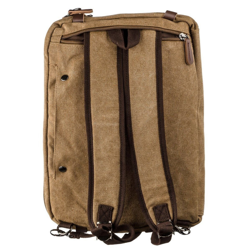 Сумка-трансофрмер текстильная Vintage Песочная