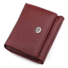 Гаманець ST Leather (ST) шкіряний Бордовий
