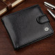 Мужской универсальный кошелек ST Leather Черный