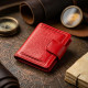 Оригінальний жіночий гаманець ST Leather Червоний