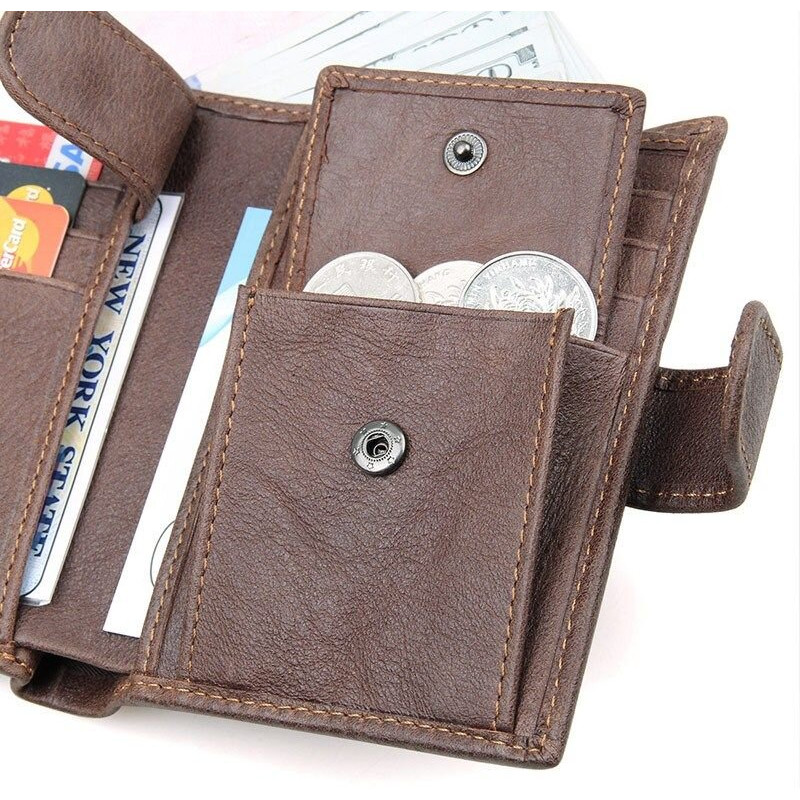 Портмоне чоловіче Vintage Коричнева