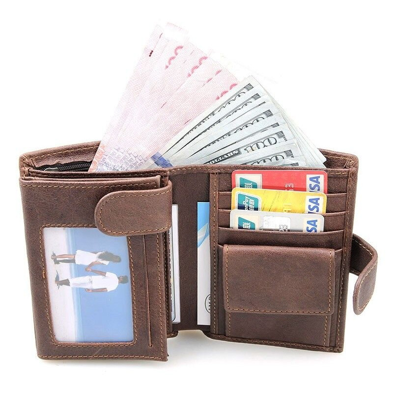 Портмоне чоловіче Vintage Коричнева