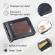 Практичний Затискач для чоловіків на магніті ST Leather Синій