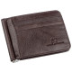 Стильный мужской зажим ST Leather Коричневый