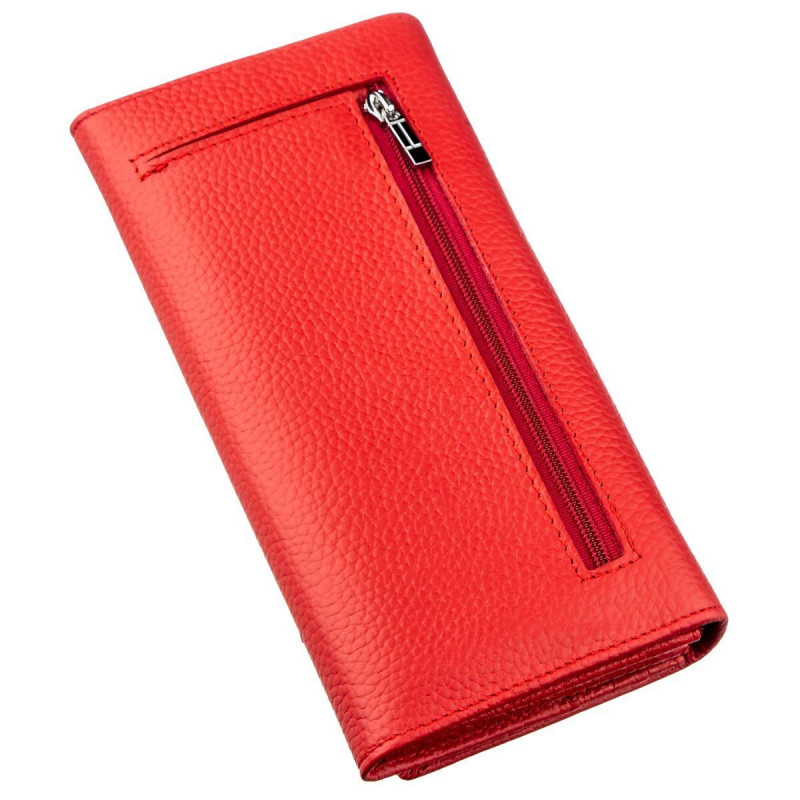 Чудесный женский кошелек ST Leather Красный