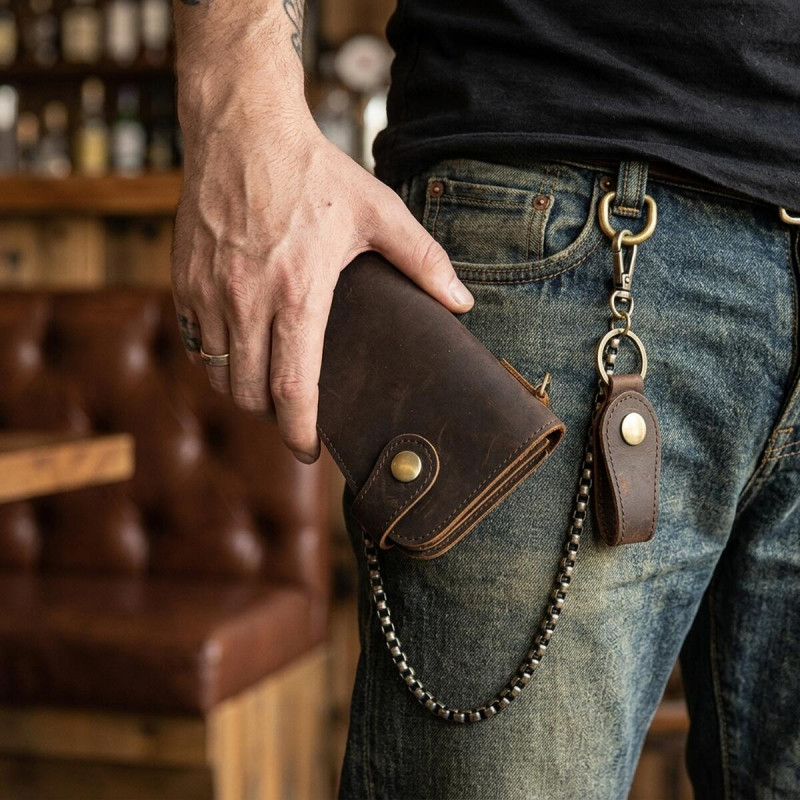 Клатч унісекс Vintage Коричневий