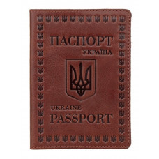 Надежная кожаная обложка на паспорт SHVIGEL