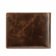Портмоне шкіряне компактне Vintage Коричневе