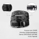Ремінь-автомат CROCODILE LEATHER з натуральної шкіри крокодила (каймана) Чорний