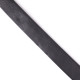 Ремень-автомат CROCODILE LEATHER из натуральной кожи крокодила (каймана) Черный
