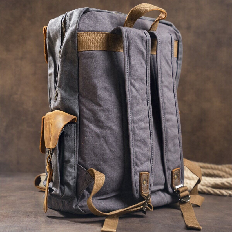 Рюкзак для подорожей Vintage Сірий