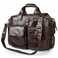 Сумка чоловіча Vintage Коричнева