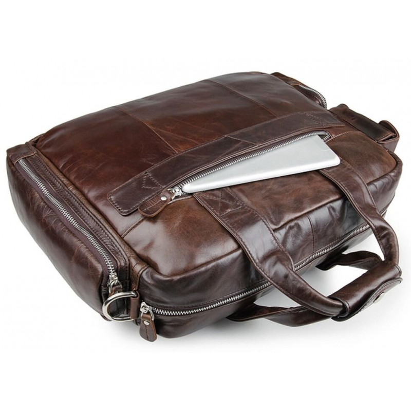Сумка чоловіча Vintage Коричнева