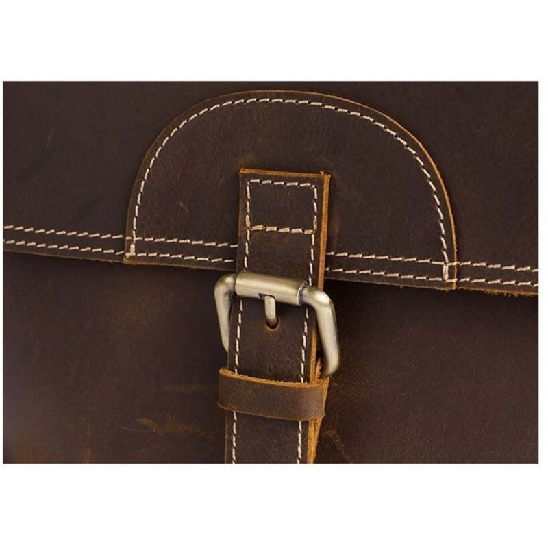 Чоловіча сумка для документів та міста Vintage Коричнева