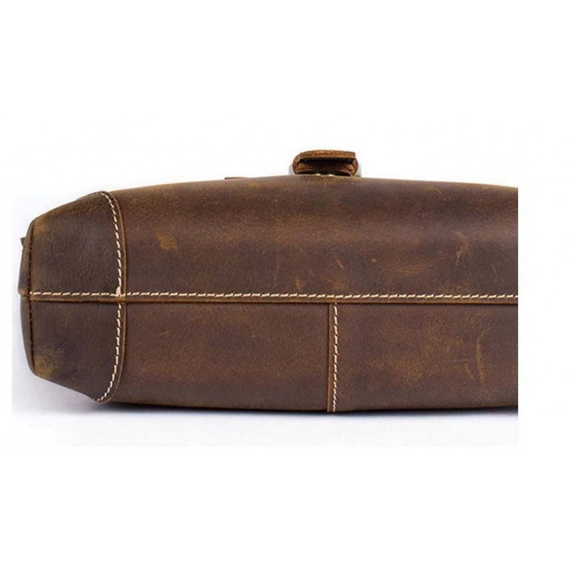 Чоловіча сумка для документів та міста Vintage Коричнева