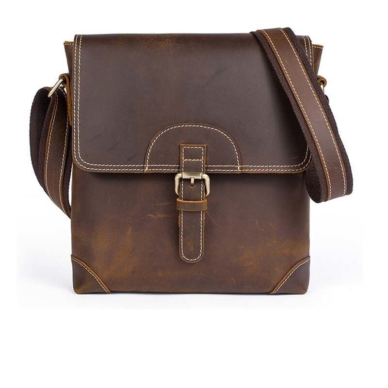 Чоловіча сумка для документів та міста Vintage Коричнева