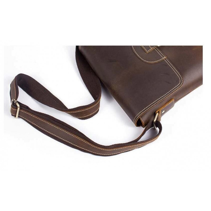 Сумка чоловіча Vintage Коричнева