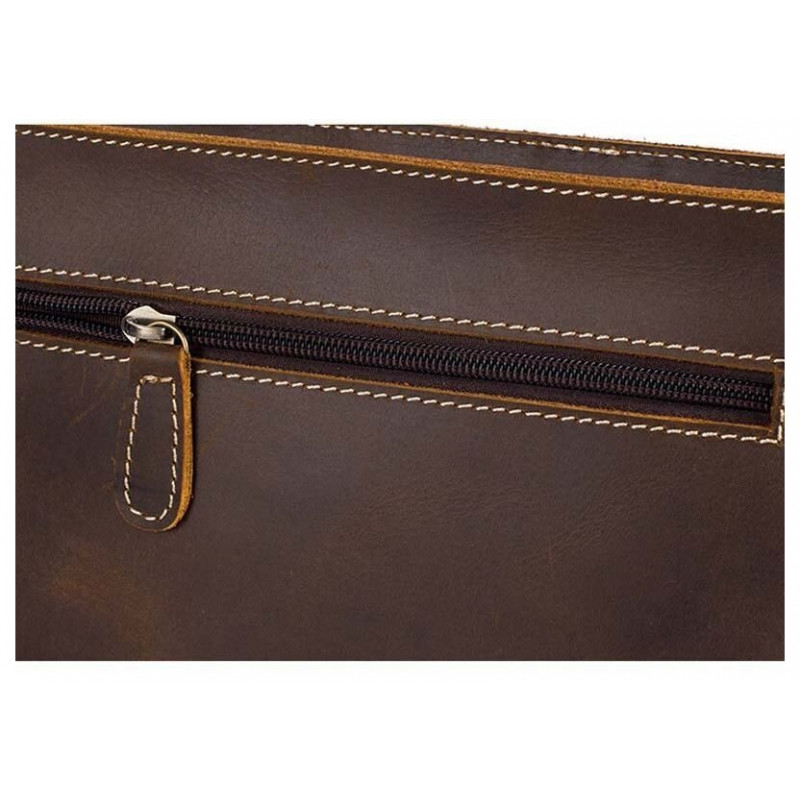 Сумка чоловіча Vintage Коричнева