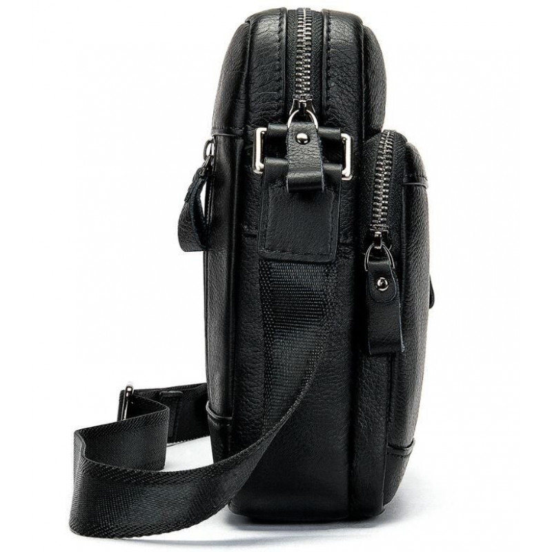 Сумка чоловіча Vintage Чорна