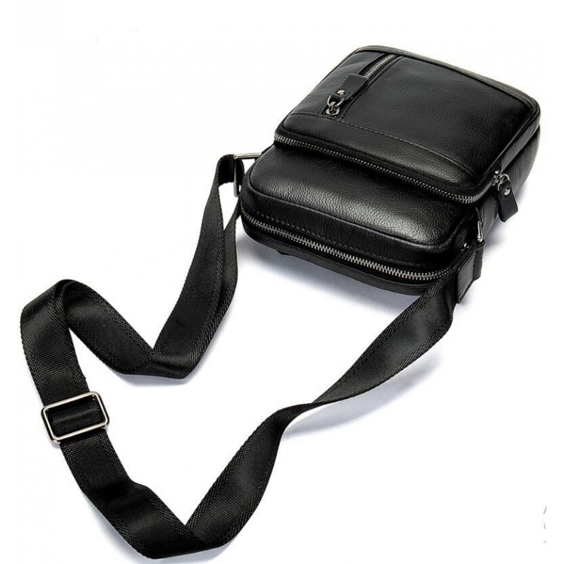 Сумка чоловіча Vintage Чорна