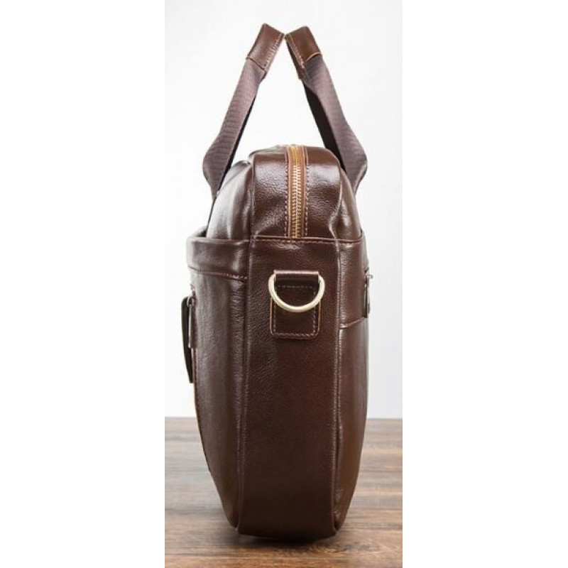 Сумка мужская под ноутбук Vintage Коричневая