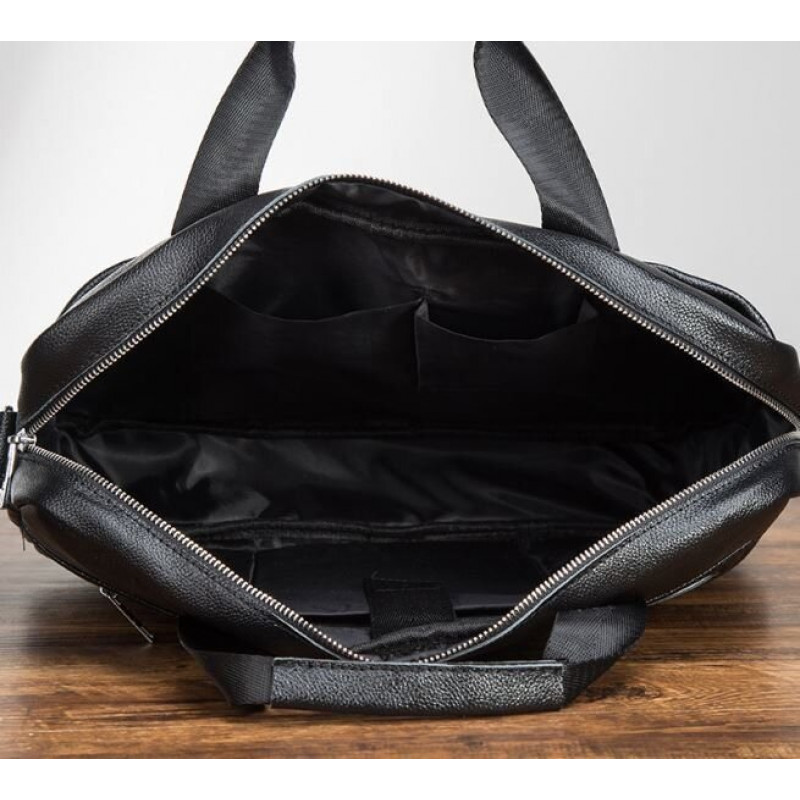 Сумка мужская под ноутбук Vintage Коричневая